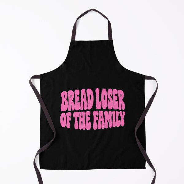 Item preview, Bread Lover of the Family Retro Pink Groovy Quote designed and sold by ROUX-ART.