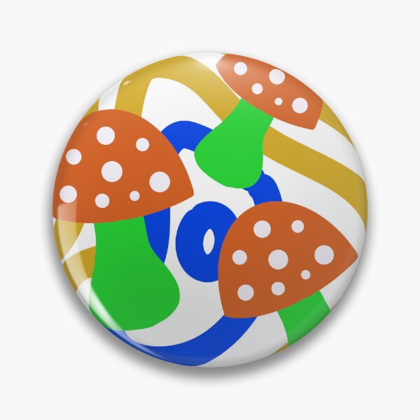 Item preview, Colourful Psychedelic Mushrooms  designed and sold by LeisuretimeArt.