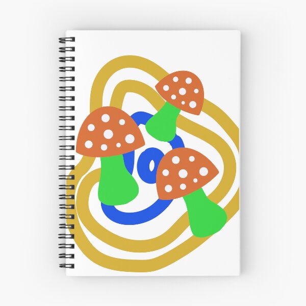 Item preview, Colourful Psychedelic Mushrooms  designed and sold by LeisuretimeArt.