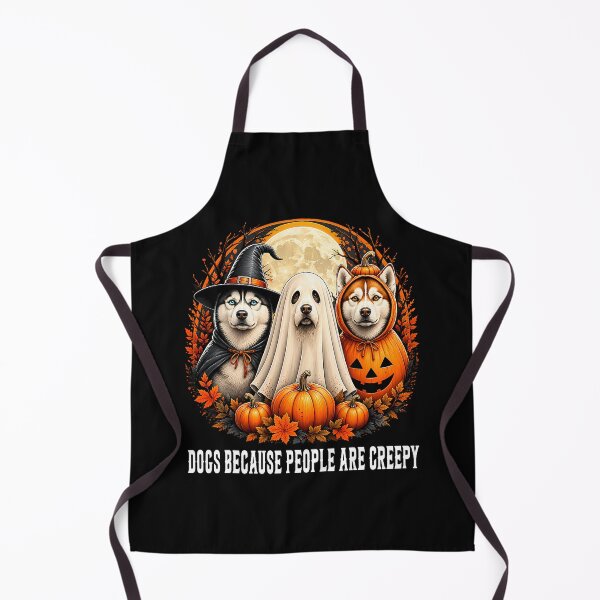 Item preview, Halloween Husky Dogs Because People Are Creepy designed and sold by khdmalakarak.