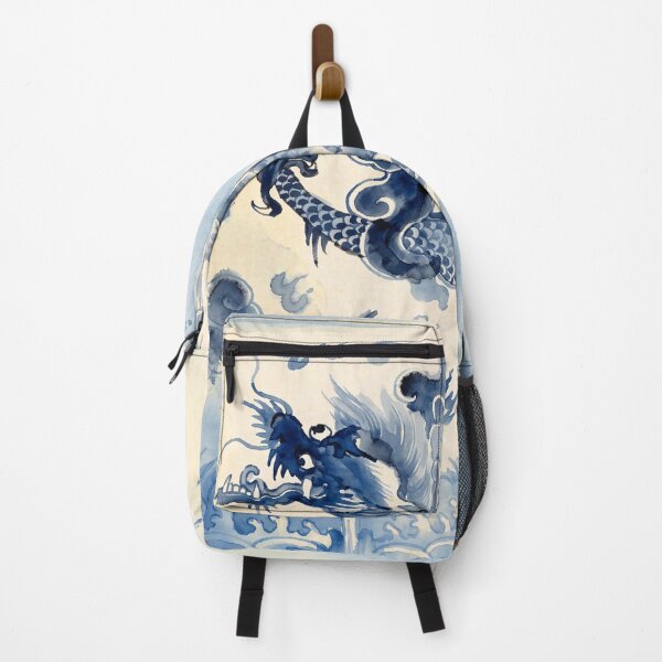 Item preview, Blue and White Chinese Dragon Vase designed and sold by Fani*.