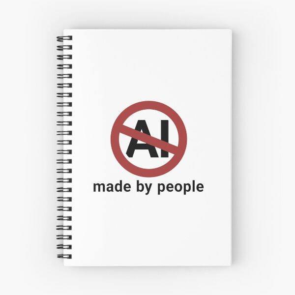 Item preview, No AI - made by people designed and sold by wearphilosophy.