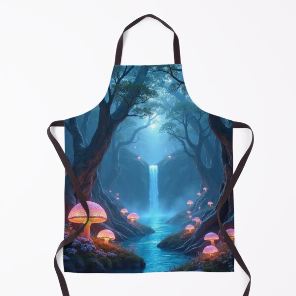 Item preview, Moonfall Sanctuary - Mystic Forest Waterfall designed and sold by nhk999.