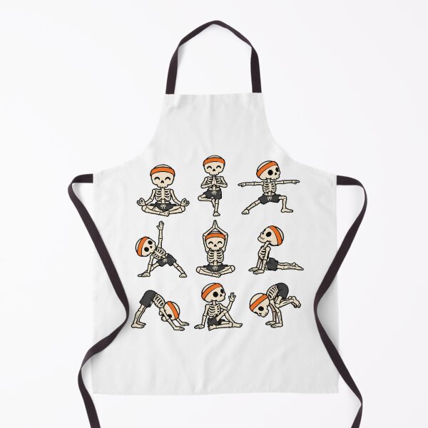 Item preview, Yoga Skeleton Charming Poses Halloween designed and sold by chattsuede.