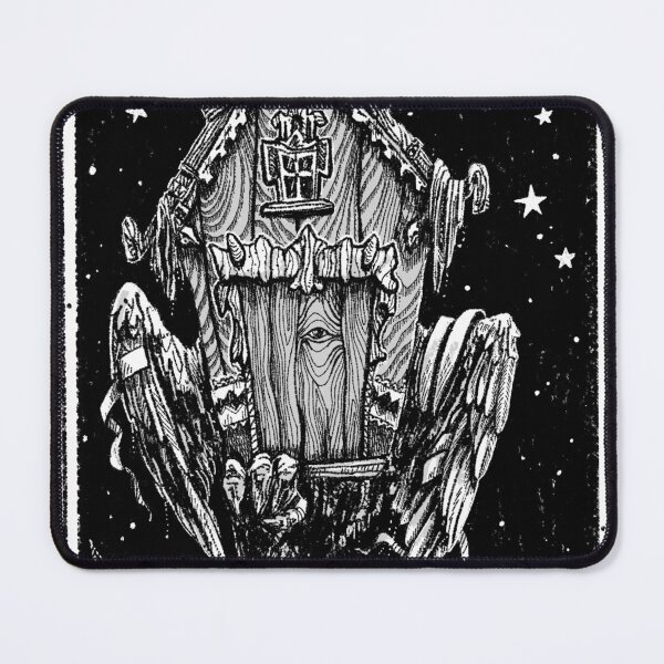 Item preview, BabaYaga's Hut - Slavic folklore linocut art designed and sold by Yanuta.