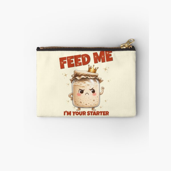 Item preview, Funny Sourdough Starter Feed Me Bread Baking Sticker designed and sold by KaBaRen.