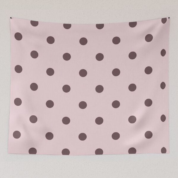 Item preview, Pink and Brown Polka Dot 2026 Polka Dots Trend Pattern / Best Selling 2026 Tiktok Trend Aesthetic Girl Y2k Coquette Pinterest Girl Mini Dress / Top / Phone Case / Baby Pink and Chocolate Brown designed and sold by TeenLake.