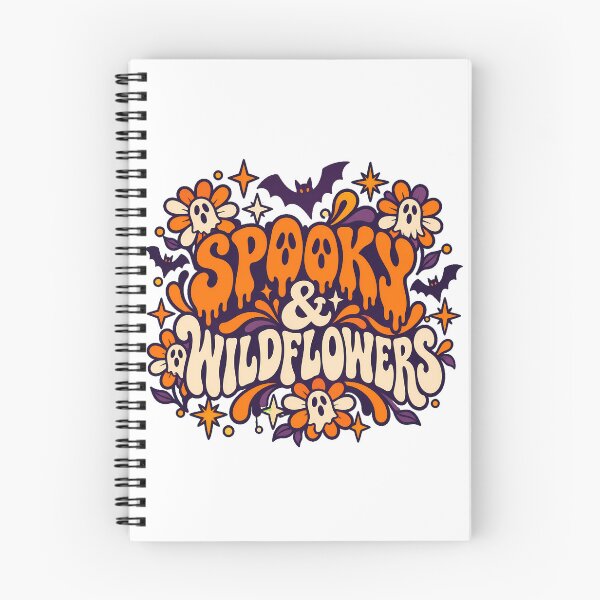 Item preview, Spooky Wildflowers Ghost Floral Halloween designed and sold by chattsuede.