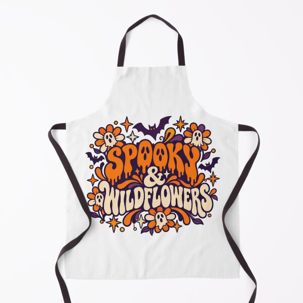 Item preview, Spooky Wildflowers Ghost Floral Halloween designed and sold by chattsuede.