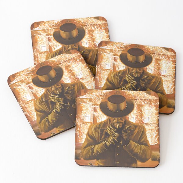 Item preview, Cowboy in Front of Burning House designed and sold by haroldchoffm.