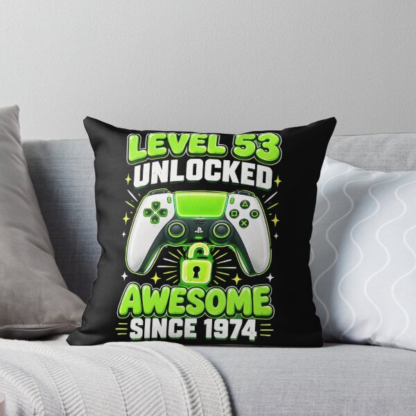 Item preview, game controller level unlocked awesome since 1974 designed and sold by ROUX-ART.