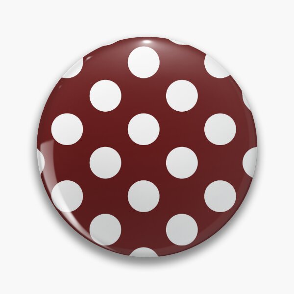 Item preview, Large white polka dot on burgundy designed and sold by Nolan6.