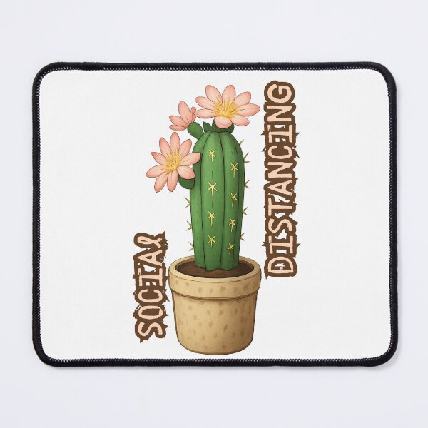 Item preview, Funny Social Distancing Cactus Plant Pun designed and sold by Sycamorre.