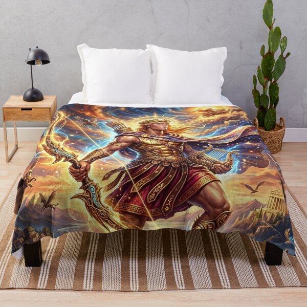 Item preview, Apollo - Greek God of Sun & Archery Fantasy Art designed and sold by Lucid Dream Pixel.