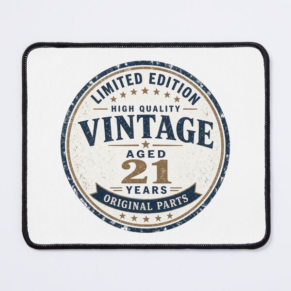 Item preview, Vintage 21 Aged Years Badge designed and sold by TshirtsOnline-.