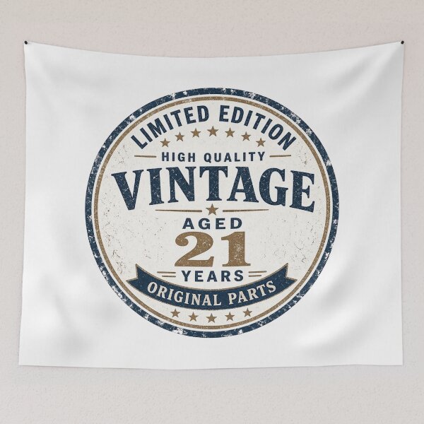 Item preview, Vintage 21 Aged Years Badge designed and sold by TshirtsOnline-.
