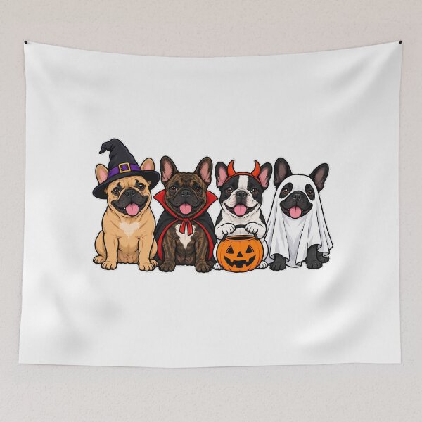 Item preview, Frenchie Halloween Costume Squad Dog Parents designed and sold by chattsuede.