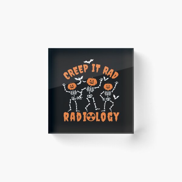 Item preview, Creep It Rad Radiology Tech Skeleton Halloween Xray Rad Tech designed and sold by sineanika-shop.