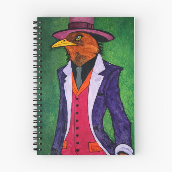 Item preview, "Sir Wiggly Toppum Middle Bottom" Original Painting designed and sold by darametzgerart.