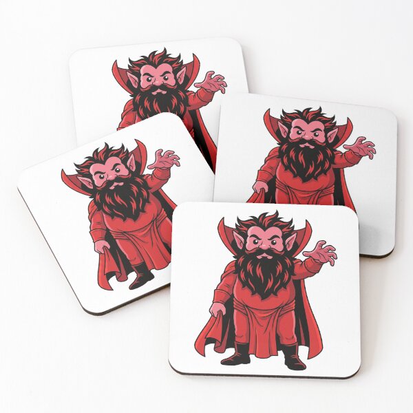 Item preview, Mephisto Demon Lord Gnome designed and sold by Bad-Decisions-Designs.