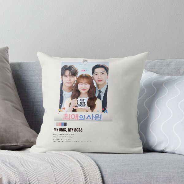 Item preview, My Bias, My Boss - Kdrama Poster designed and sold by Weird Unicorn.