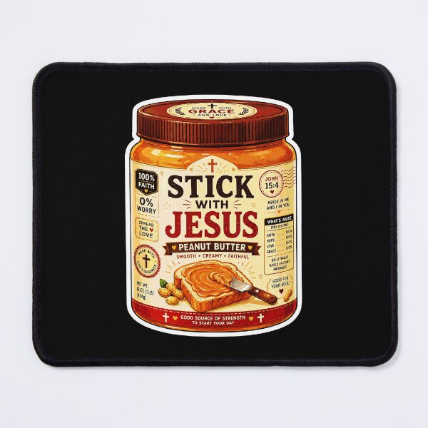 Item preview, John 15:4 Stick With Jesus designed and sold by plushism.