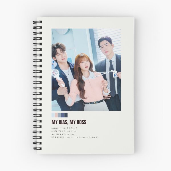 Item preview, My Bias, My Boss - Kdrama Poster 2 designed and sold by Weird Unicorn.