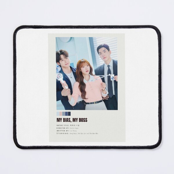 Item preview, My Bias, My Boss - Kdrama Poster 2 designed and sold by Weird Unicorn.