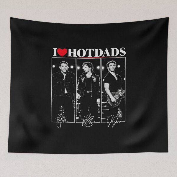 Artikelvorschau, I Love Hot Dad Jonas Brothers Tour 2026 entworfen und verkauft von MAClt3Art.