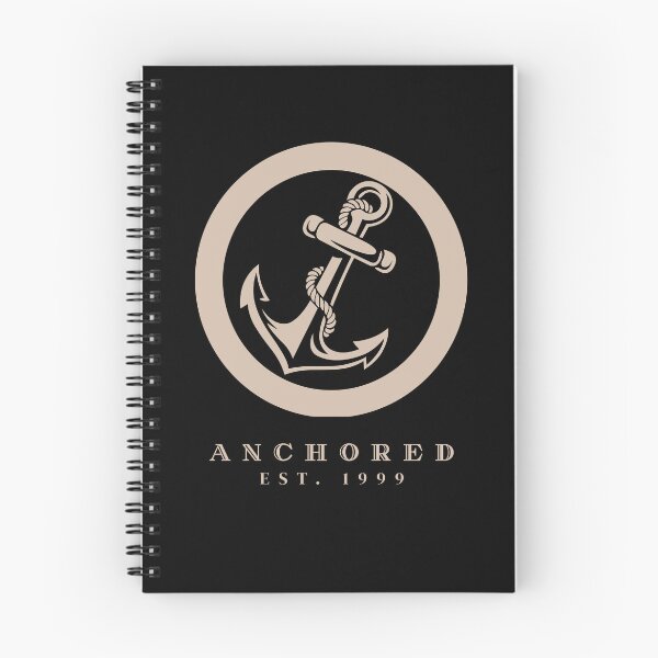 Item preview, Minimalist Anchored Nautical Retro Varsity Blue designed and sold by XelaStore.