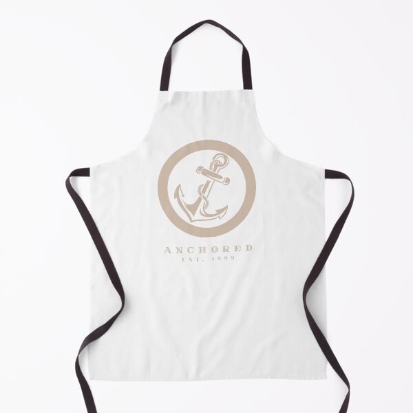 Item preview, Minimalist Anchored Nautical Retro Varsity Blue designed and sold by XelaStore.