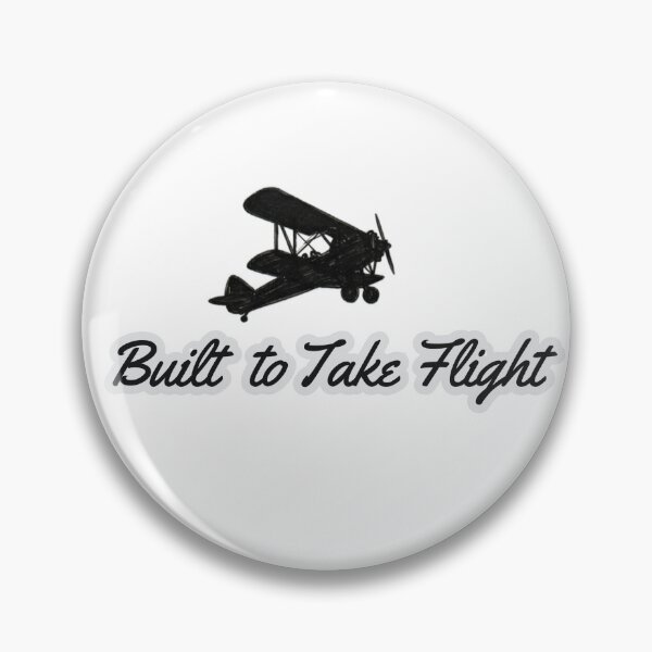 Item preview, Built to Take Flight — Vintage Airplane Silhouette Art designed and sold by WingLink.