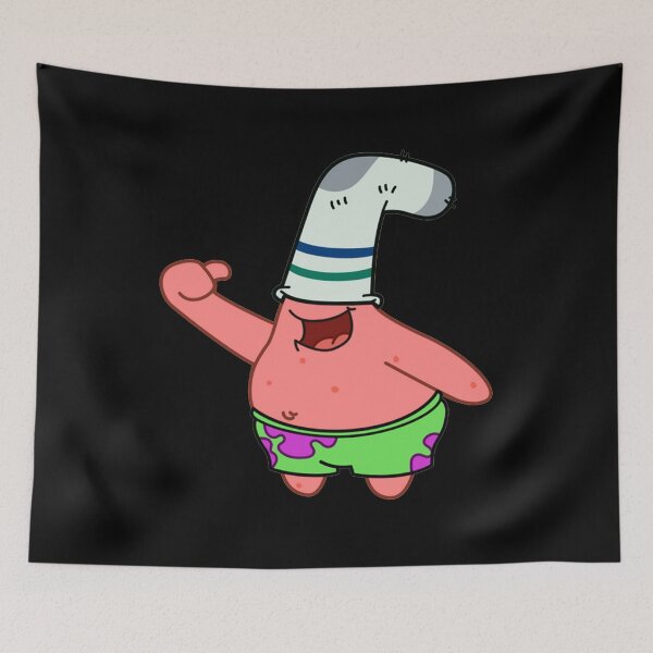 Item preview, SpongeBob Patrick with Sock on Head  designed and sold by totoro-1988.