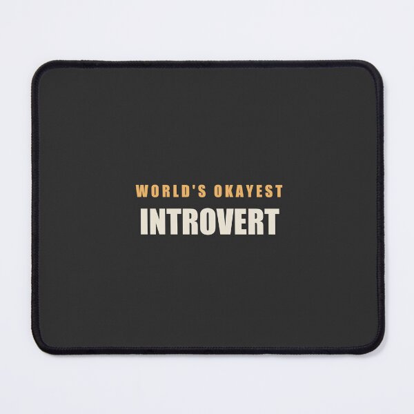 Item preview, World's Okayest Introvert - Introvert designed and sold by RetroThreadWorks.