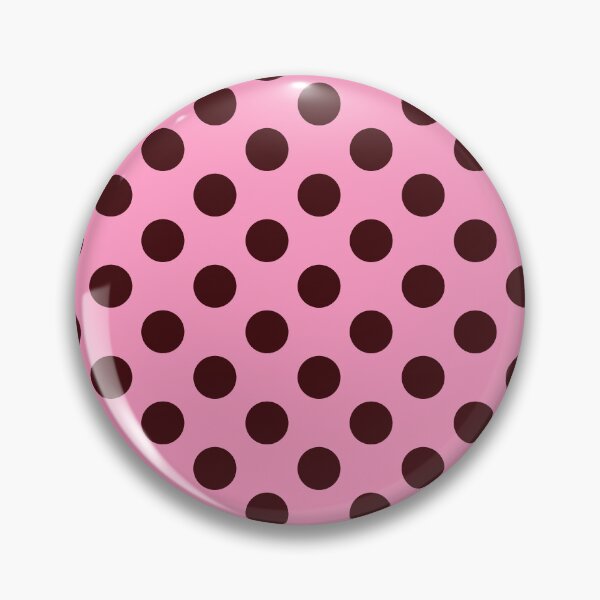Item preview, Large burgundy polka dot on pink designed and sold by Nolan6.