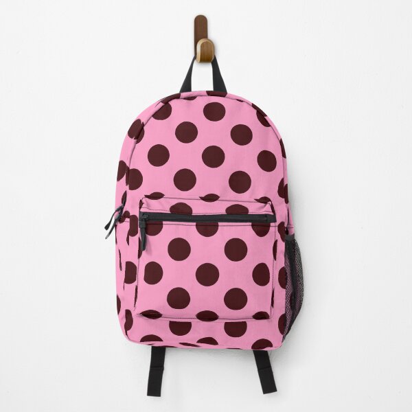 Item preview, Large burgundy polka dot on pink designed and sold by Nolan6.