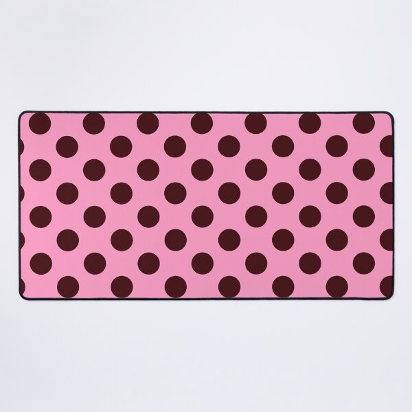 Item preview, Large burgundy polka dot on pink designed and sold by Nolan6.