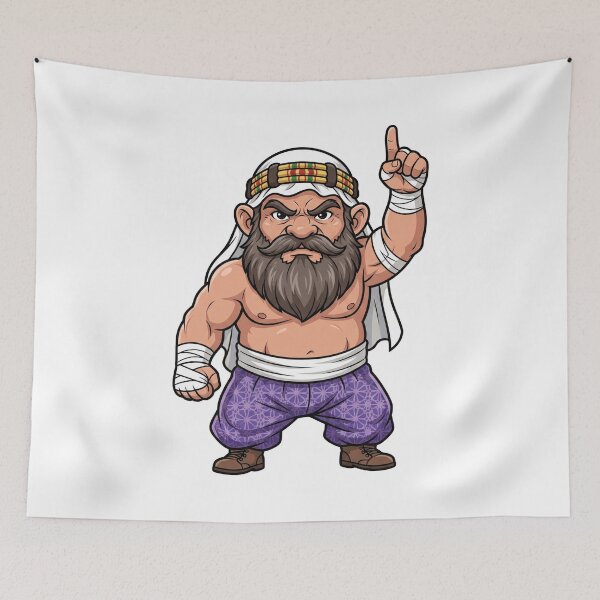 Item preview, Sabu Hardcore Legend Gnome designed and sold by Bad-Decisions-Designs.