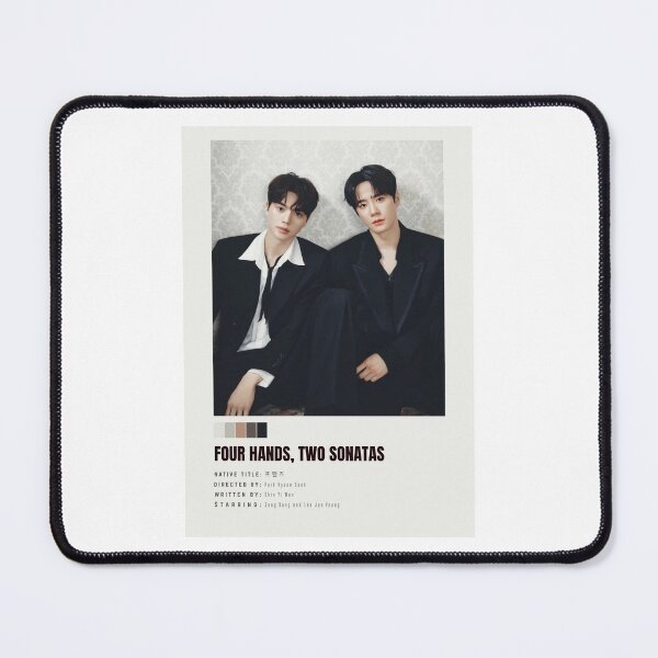 Item preview, Four Hands, Two Sonatas - Kdrama Poster designed and sold by Weird Unicorn.