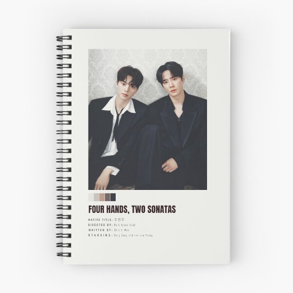 Item preview, Four Hands, Two Sonatas - Kdrama Poster  designed and sold by Weird Unicorn.