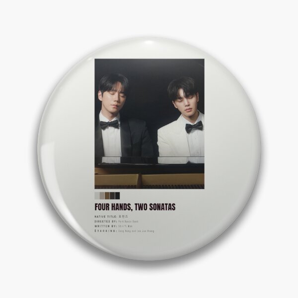 Item preview, Four Hands, Two Sonatas - Kdrama Poster 2 designed and sold by Weird Unicorn.