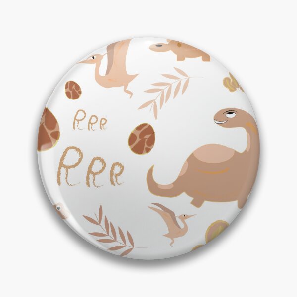 Item preview, Cute Boho Dinosaur Pattern – Beige Dino Pattern designed and sold by LytStudio.