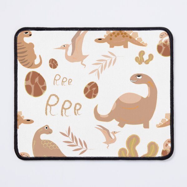 Item preview, Cute Boho Dinosaur Pattern – Beige Dino Pattern designed and sold by LytStudio.