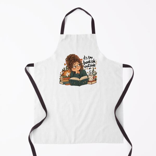 Item preview, It’s Too Bookish Outside – Funny Book Lover Reading Design designed and sold by CutieGalore.