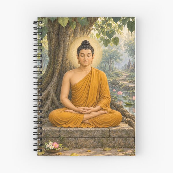 Item preview, Buddha Avatar of Vishnu - Bodhi Tree Meditation Art designed and sold by Homyar.