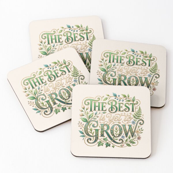 Item preview, The Best Is Yet to Grow – A loving family saying for parents and children designed and sold by Girih.