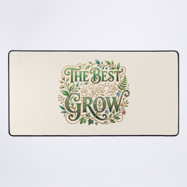 Item preview, The Best Is Yet to Grow – A loving family saying for parents and children designed and sold by Girih.