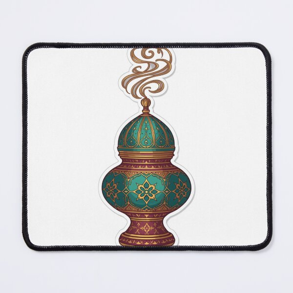 Item preview, Arabian Lantern & Incense Burner Heritage Illustration designed and sold by Yaqon.
