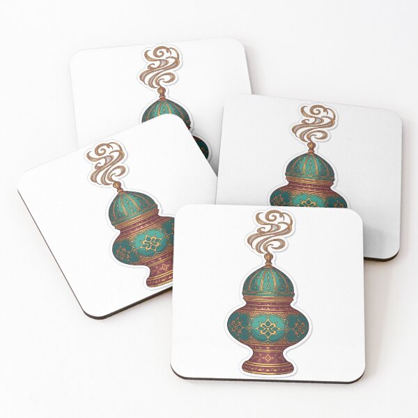 Item preview, Arabian Lantern & Incense Burner Heritage Illustration designed and sold by Yaqon.