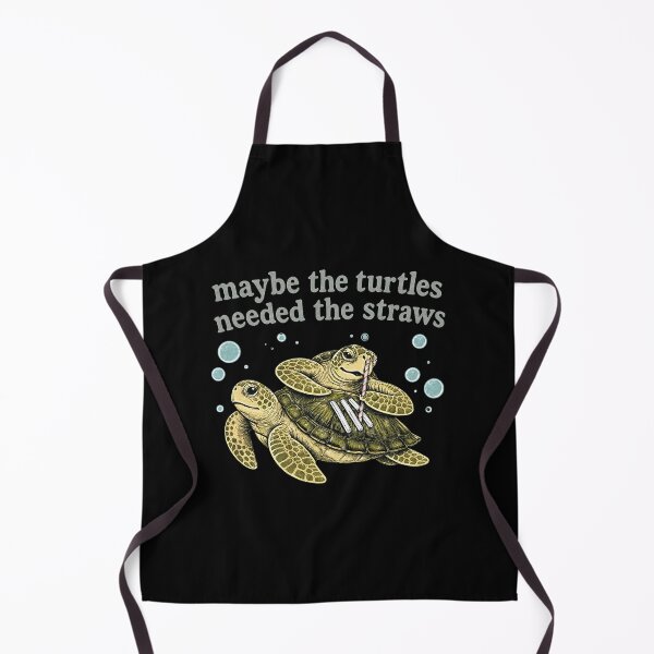 Item preview, Maybe the Turtles Needed the Straws Sea Conservation designed and sold by nryum.